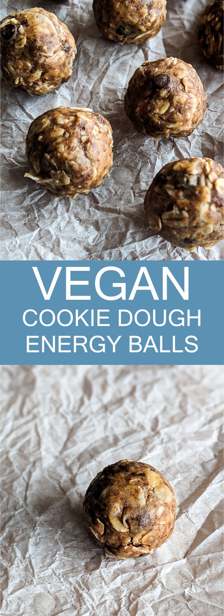 Vegan Cookie Dough Energy Balls